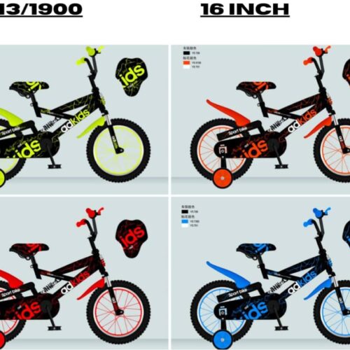 Kids 16 Inch Bicycle for Boys & Girls